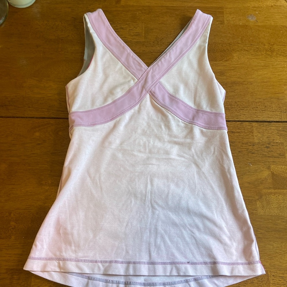 Lululemon pink woman’s workout tank top
